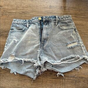 Show Me Your MuMu Blue Denim Shorts